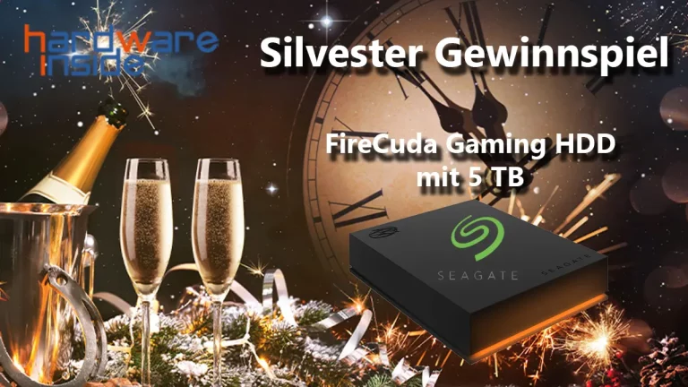 Gewinnspiel zum Jahresende Gewinnspiel zum Jahresende: Gewinnen Sie die FireCuda Gaming HDD mit 5 TB Speicher!