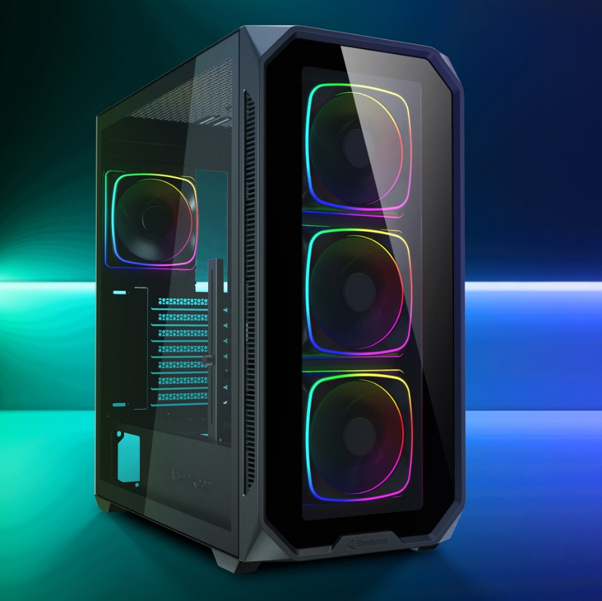 Sharkoon stellt das AK5G RGB & AK5M RGB Gehäuse vor