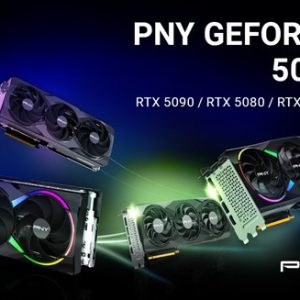 PNY stellt seine Grafikkarten der NVIDIA GeForce RTX™ 50-Serie vor PNY