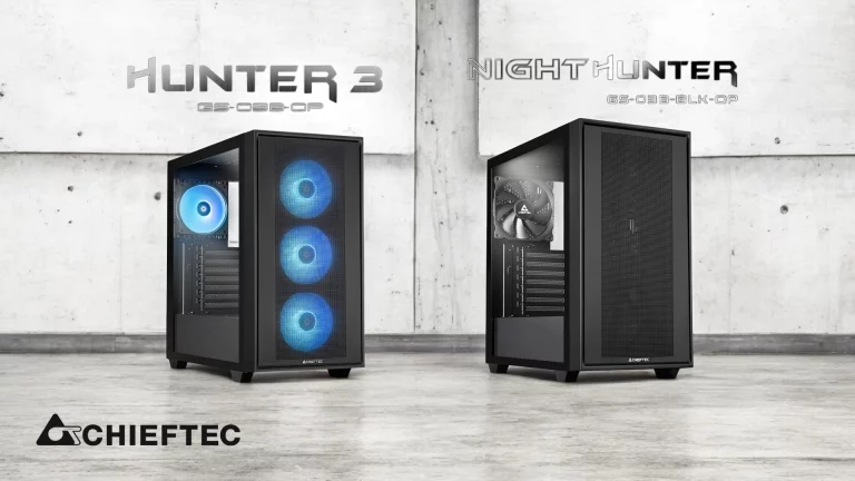CHIEFTEC stellt neue Gehäuse Hunter 3 & Night Hunter vor
