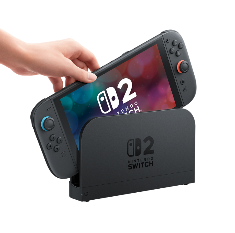 Nintendo Switch 2 im Dock
