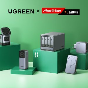 UGREEN-Produkte ab sofort im Einzelhandel bei MediaMarkt und Saturn erhältlich UGREENxMMS