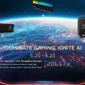 TEAMGROUP präsentiert bahnbrechende Innovationen auf der COMPUTEX 2025 – Dominate Gaming, Ignite AI – Empower AI Revolution und Spitzenleistung