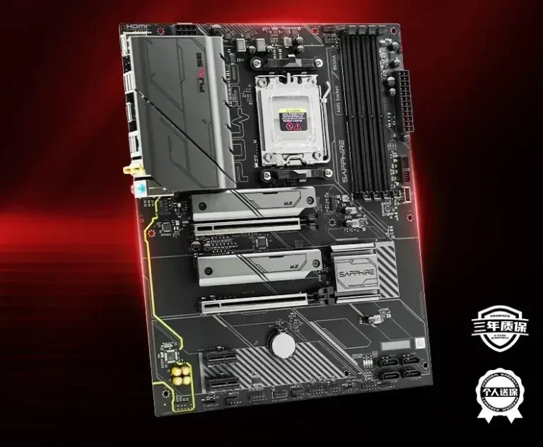 Sapphire präsentiert das äußerst preiswerte PULSE B650A WIFI Mainboard