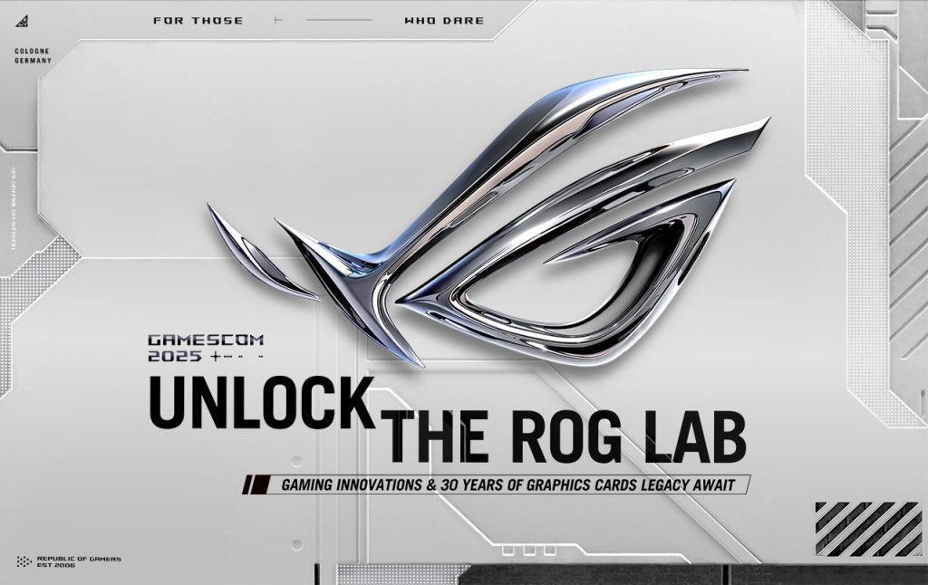 ASUS veranstaltet „Unlock the ROG Lab”-Event während der Gamescom 2025
