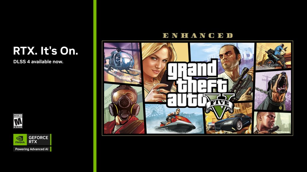 NVIDIA News: DLSS 4 mit MFG kommt zu Grand Theft Auto V Enhanced, Titan Quest II, Senua’s Saga: Hellblade II und Supraworld