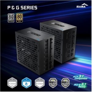 SAMA bringt Netzteile der P- und G-Serie mit ATX 3.1 und 12V-2×6-Unterstützung für leistungsstarke PCs auf den Markt SAMA P-Serie Intro