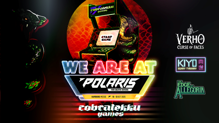 CobraTekku Games präsentiert Indies auf der Polaris in Hamburg