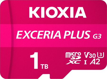 KIOXIA veröffentlicht microSD-Karten EXCERIA PLUS G3 und EXCERIA G3 für höchste Foto- und Video-Performance