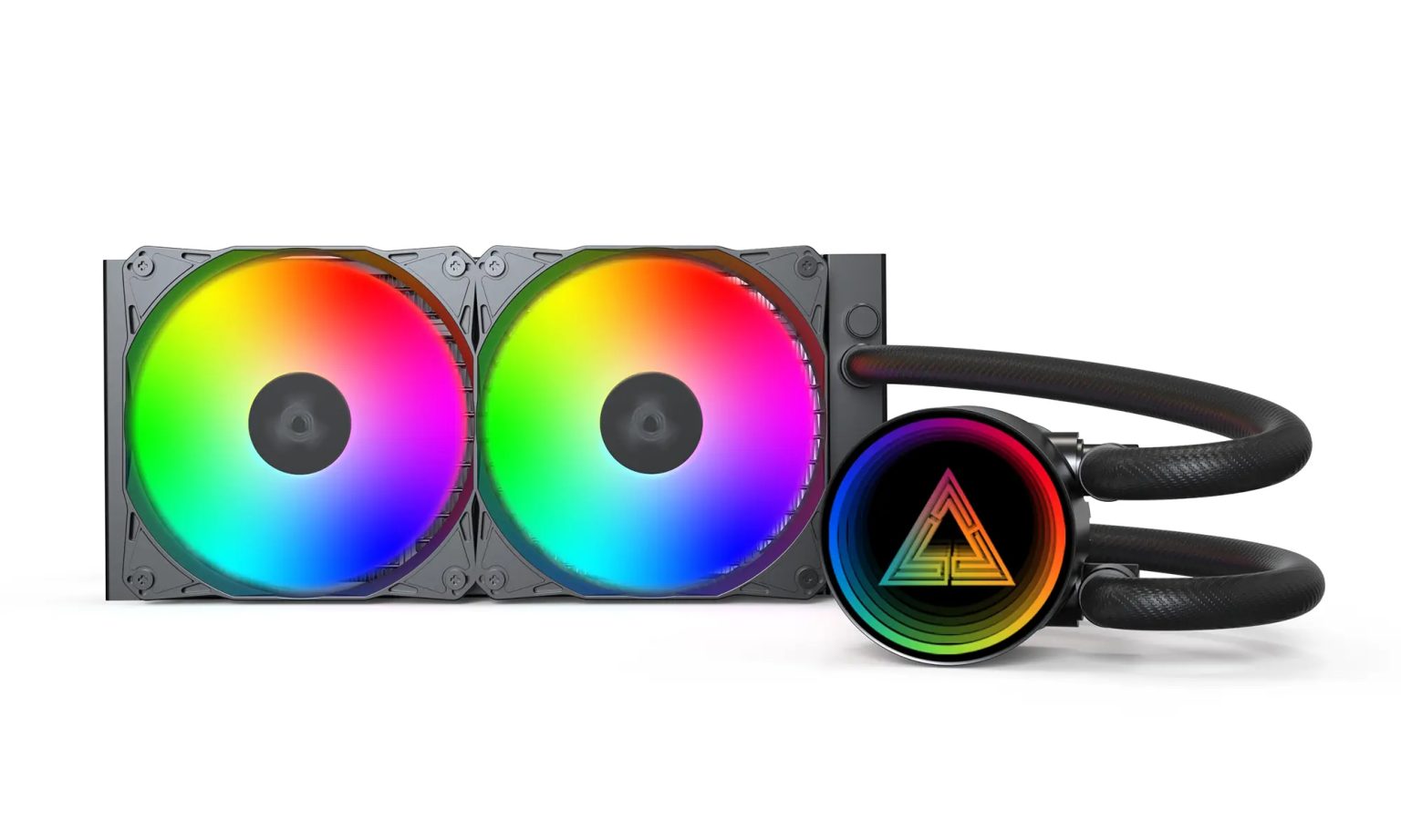 Montech präsentiert die LightFlow AIO mit 360-mm-Radiator und Infinity-Mirror-Design