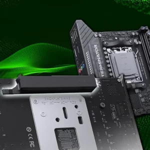 Maxsun B850 BKB: Mainboard mit rückseitigem PCIe-Slot maxsun 1