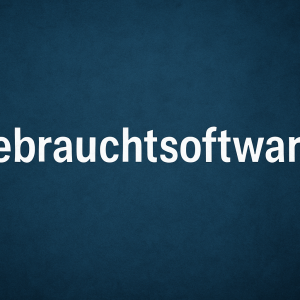 Gebrauchtsoftware