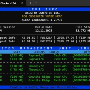 ASUS veröffentlicht AGESA-1.2.7.0-BIOS für kommende Zen-5-Desktop-APUs Asus Bios