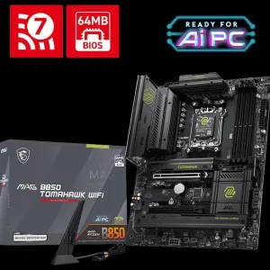 MSI präsentiert das MAG B850 TOMAHAWK WIFI Non-MAX Edition MSI MAG B850
