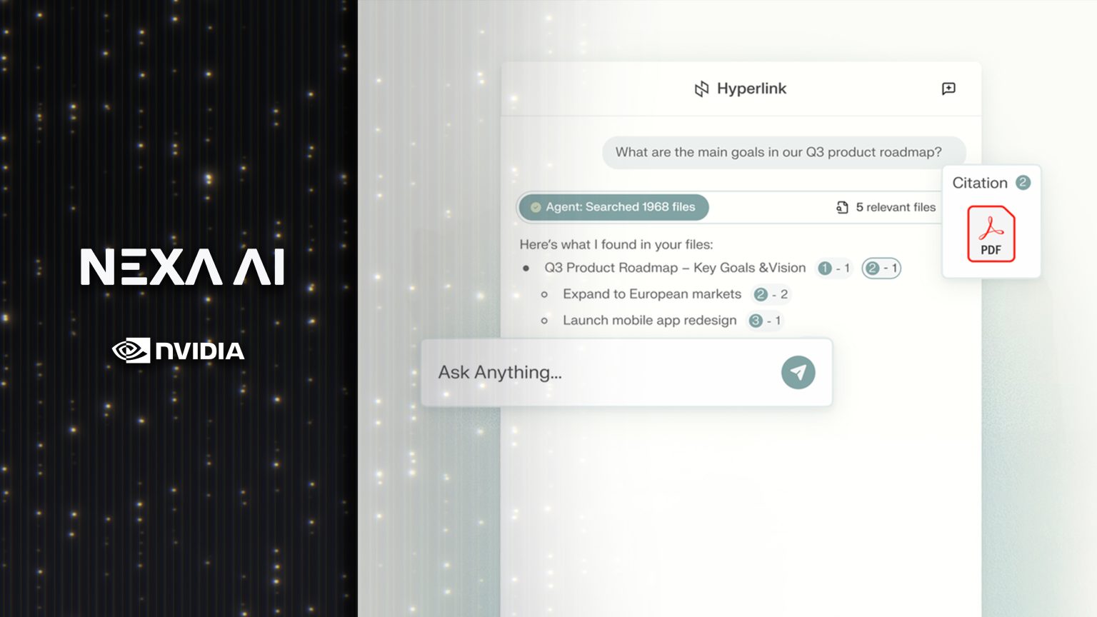 Hyperlink: Der lokale AI-Agent von Nexa.ai, optimiert für NVIDIA RTX-PCs