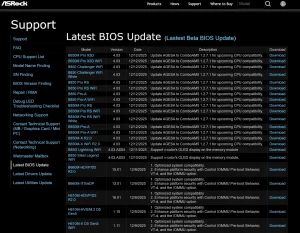 ASRock-BIOS mit AGESA 1.2.7.1 deutet auf kommende Ryzen-CPUs hin