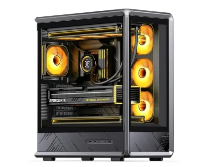 JONSBO D401 Black: Mid-Tower mit Exoskelett und umfangreicher Kühlunterstützung