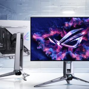 ASUS gibt die Verfügbarkeit des Swift OLED PG27AQWP-W und des Strix OLED XG27AQWMG bekannt Asus Monitor TTitelbild