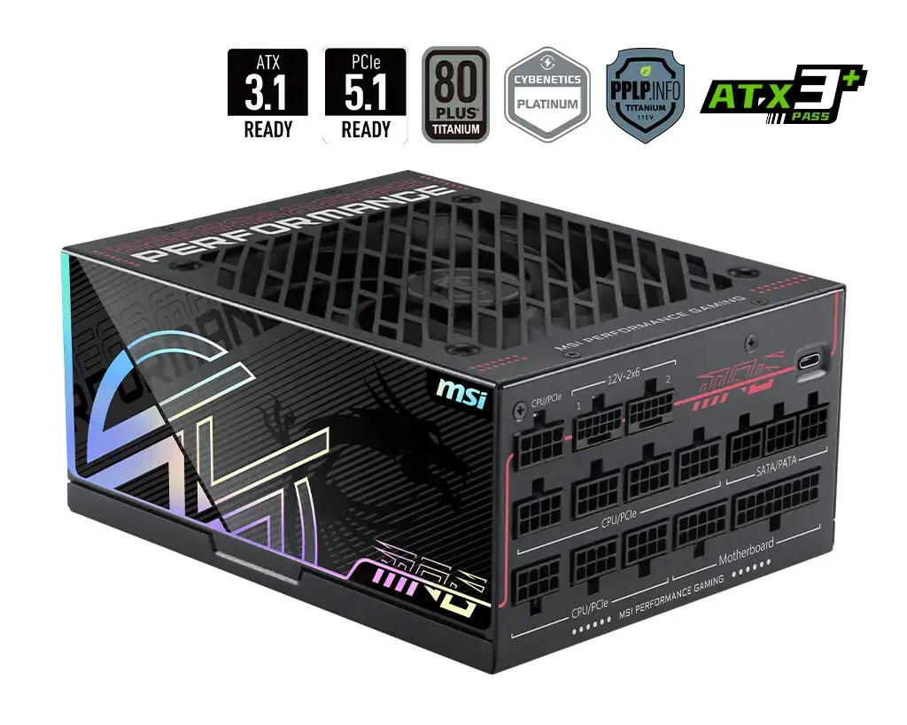 MSI erweitert MPG Ai TS Netzteile um GPU Safeguard+