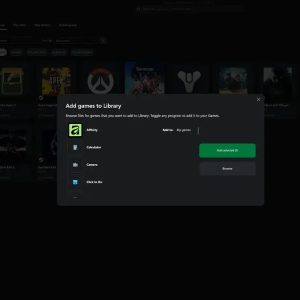 Xbox App erlaubt jetzt Drittanbieter-Games in der Bibliothek XBOX App 2