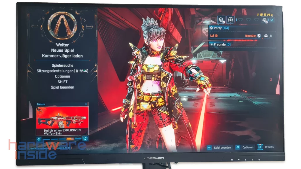 PC-Power lcm27ufd Dual Mode: UDH Auflösung und 160 FPS