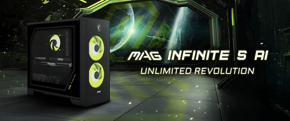 MSI stellt MAG Infinite S AI 2nd Gaming-PC vor