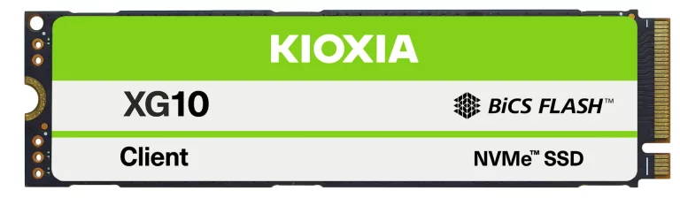 KIOXIA präsentiert Hochleistungs-SSDs der XG10-Serie für PC-Hersteller