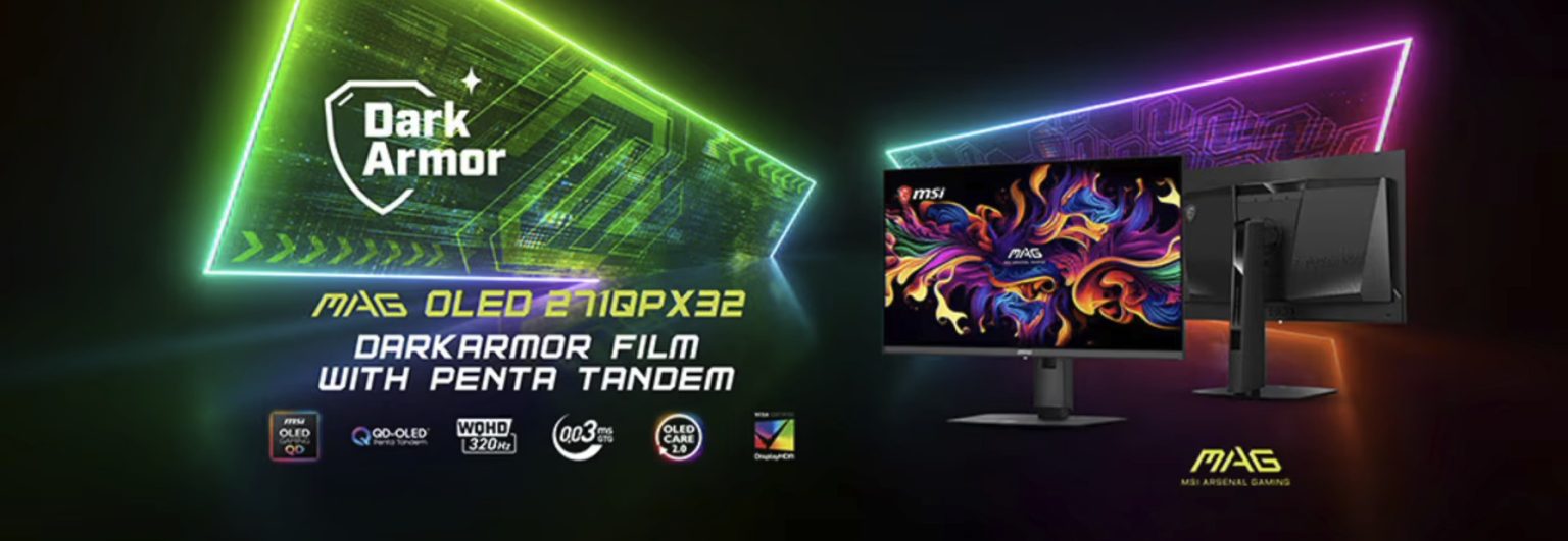 MSI präsentiert den MAG OLED 271QPX32