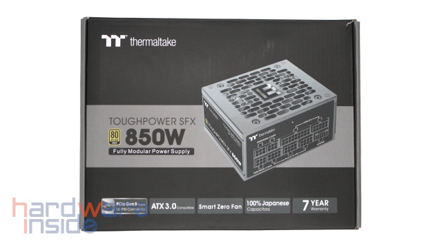 Verpackung des Thermaltake Toughpower SFX 850W Gold