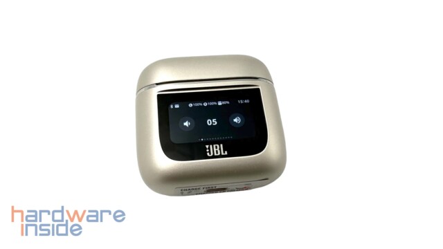 2. Anzeige: Lautstärke, hier lässt sich die Lautstärke in 16 Stufen einstellen.