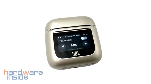 9. Anzeige: Voice Aware, damit lässt sich einstellen, wie viel man von seiner eigenen Stimme beim Telefonat selber hören möchte.